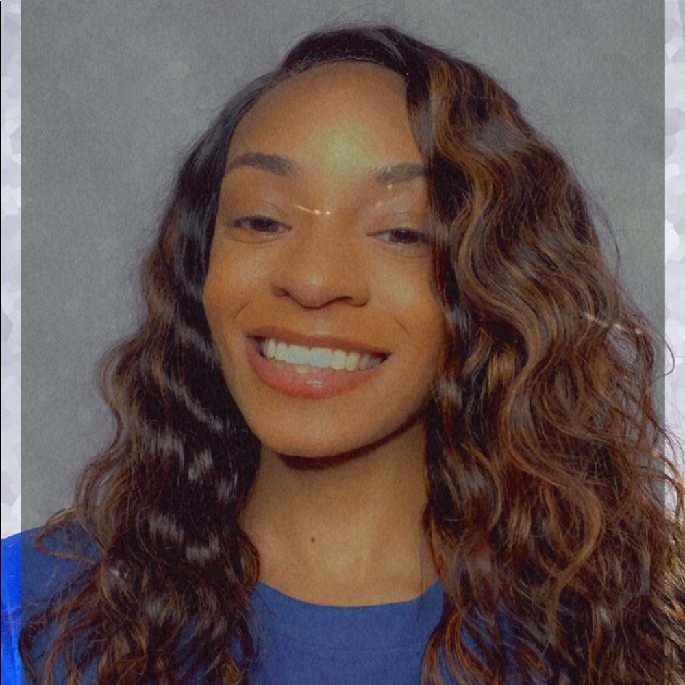 Ombré highlighted wig